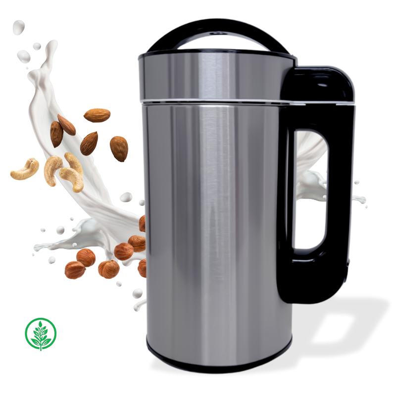 Nut Milk Maker - 1.5L, 8-in-1 Plant-based Milk for Hot/Cold Drinks, Smoothies & Soups - 24 Month Warranty