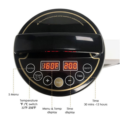 Decarboxylator and Infused Magic Butter Making Machine - Accessories Included