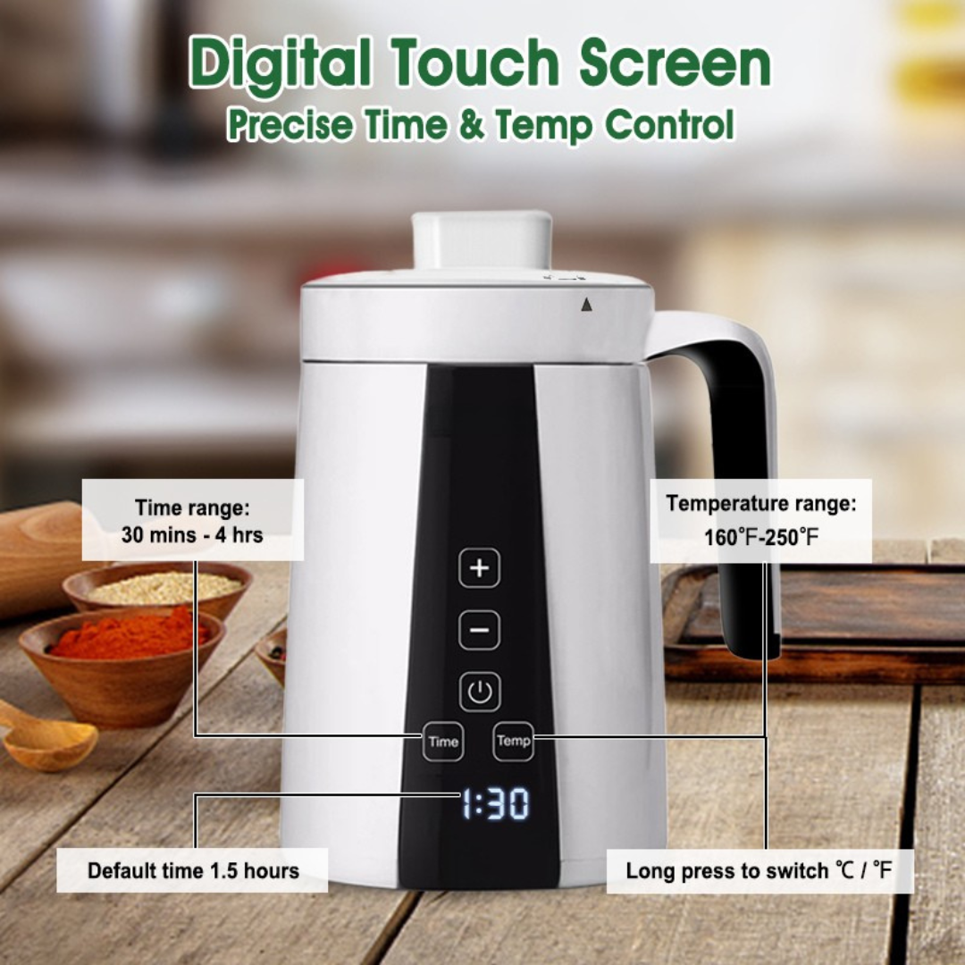 Decarboxylator & Infuser - Perfect Activation Every Time - Herbs Herbal oil Infusion Machine Butter Oil Infuser