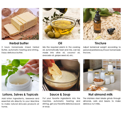 Decarboxylator and Infused Magic Butter Making Machine - Accessories Included