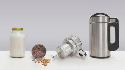 Nut Milk Maker - 1.5L, 8-in-1 Plant-based Milk for Hot/Cold Drinks, Smoothies & Soups - 24 Month Warranty